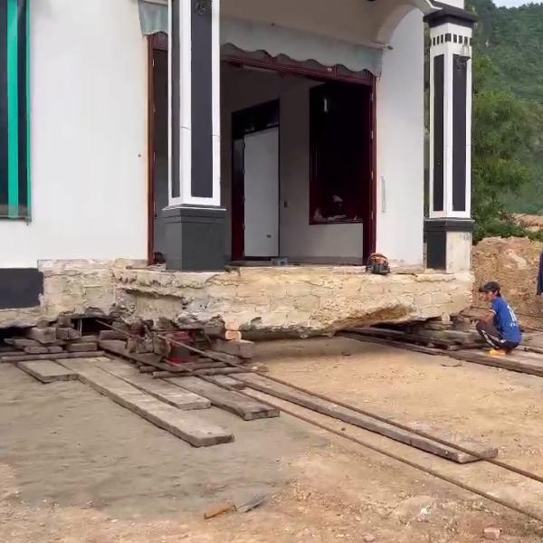 Di dời nhà lùi về sau 20m do trúng giải tỏa tại Thanh Hóa