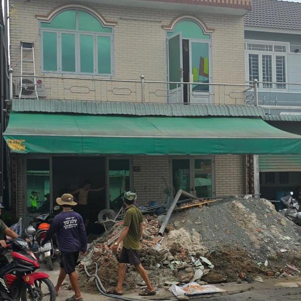 Nâng nhà trệt lầu lên cao 70cm tại Bình Dương