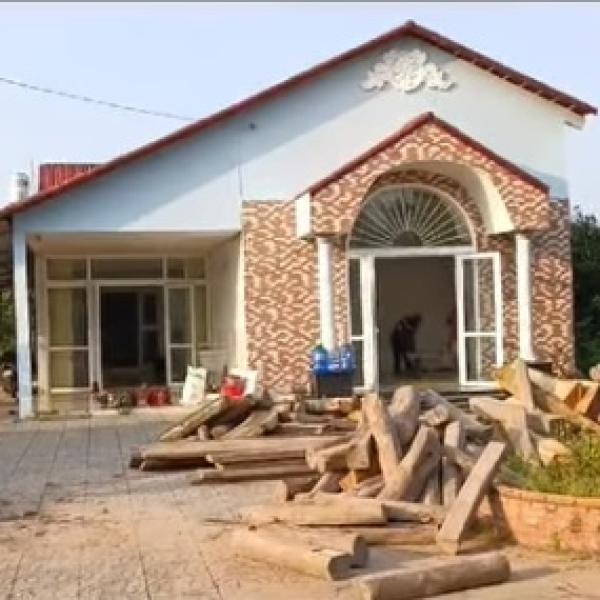 Nhà cấp 4 ngang 10m dài 20m nâng lên cao 80cm tại Hậu Giang