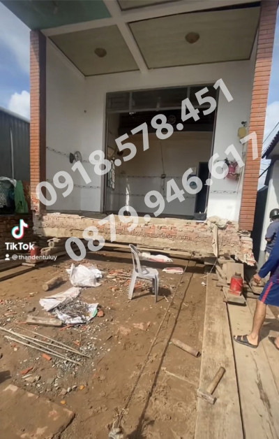 di doi nha keo ve phia truoc 20m nang cao 60cm tai vinh long 3