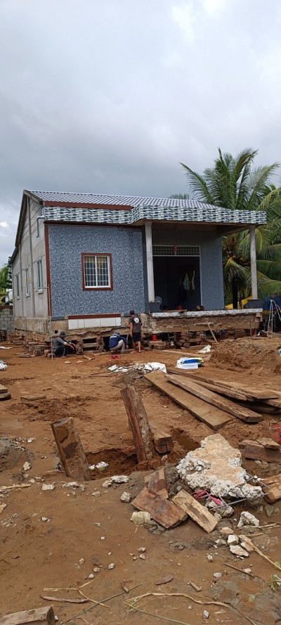 di doi nha ngang 8m dai 12m lui 10m nang cao 1m tai tien giang 1